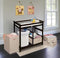 Badger Basket Modern Baby Changing Table, Hamper, 3 Baskets