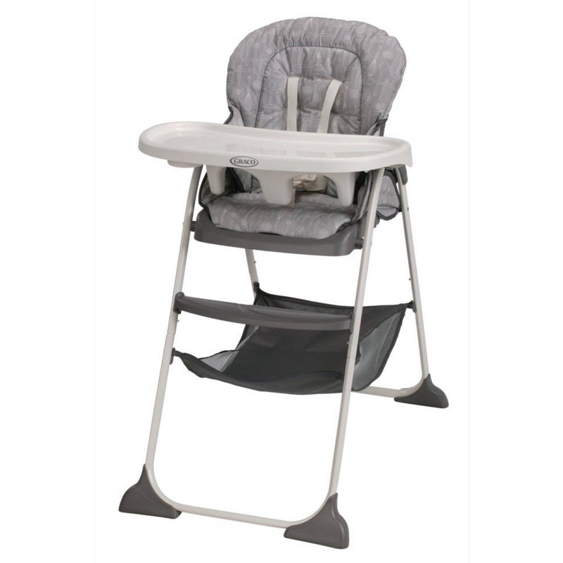 Slim Snacker 2-in-1 High Chair - Whisk