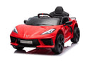 Freddo Toys 12V Chevrolet Corvette C8 Stingray 1-Seater Kids Ride-On Car