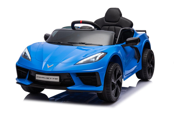 Freddo Toys 12V Chevrolet Corvette C8 Stingray 1-Seater Kids Ride-On Car