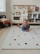 Graco Foam Puzzle Mat, Polka Dots 4' X 6'