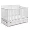 Hadley 5-in-1 Convertible Crib with Drawer - White