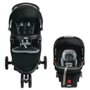 FastAction Fold Sport Click Connect Travel System - Gotham