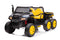 Freddo Toys 24V 6 Wheeler Tractor Trailer 2 Seater Ride-on with Dump Cart and Parental Remote