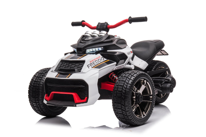 Freddo Toys 24V Spider 2 Seater Ride-On 3 Wheel Motorcycle