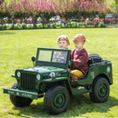 Freddo Toys 24V Military Willy Jeep 3 Seater Electric Ride on