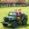 Freddo Toys 24V Military Willy Jeep 3 Seater Electric Ride on