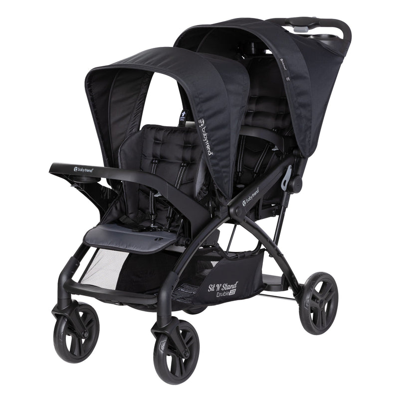 Sit N' Stand Double 2.0 Stroller - Madrid Black