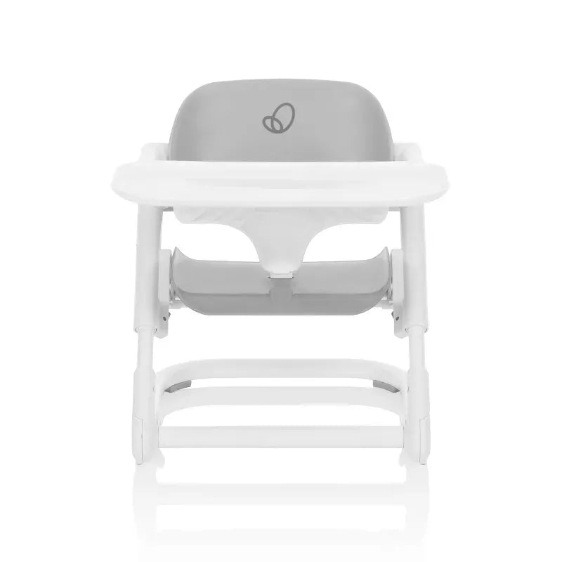 Portable Folding Booster High Chair - White