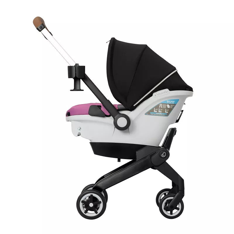 Shyft DualRide Travel System - Opal Pink