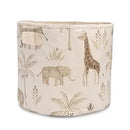 Crane Baby Kendi Safari Print Storage Bin