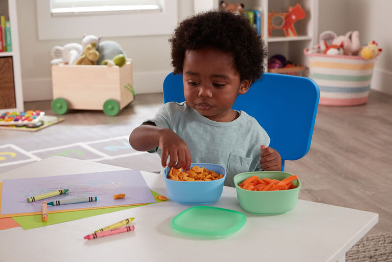 NUK Stacking Bowl and Lid 3 Pack