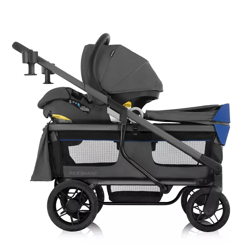 Shyft Rideshare Stroller Wagon - Electric Blue