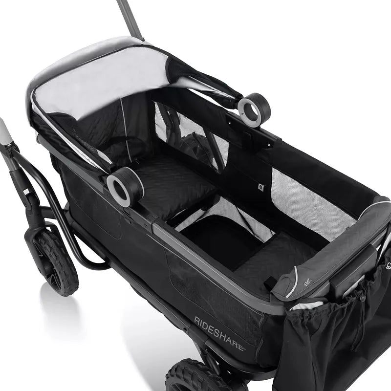 Shyft Rideshare All-Terrain Stroller Wagon - Sterling Black (See Description)