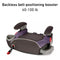 Affix Youth Booster Car Seat - Grapeade