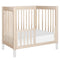 Gelato 4-in-1 Convertible Mini Crib - Washed Natural