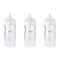 NUK Simply Natural Baby Bottle with SafeTemp 9 oz  3 Pack