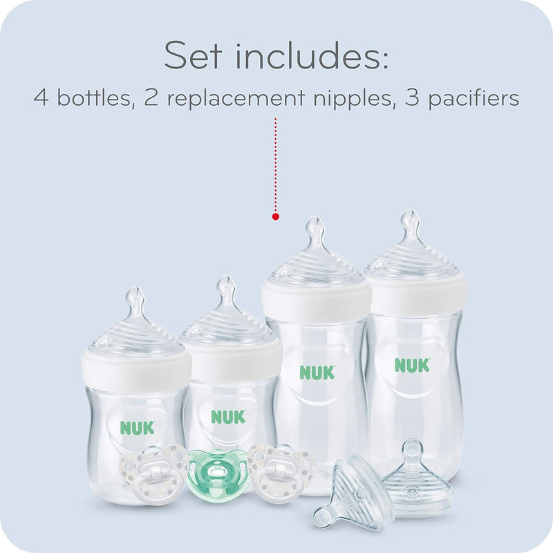 NUK Simply Natural™ Bottles with SafeTemp Gift Set