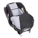 Baby Trend Ally Newborn Baby Infant Car Seat Travel System With Cover, Stormy