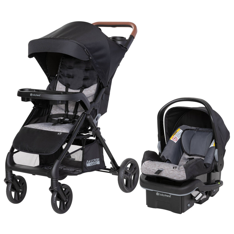 Passport Cargo Travel System with EZ Lift 35 Car Seat - Black Bamboo