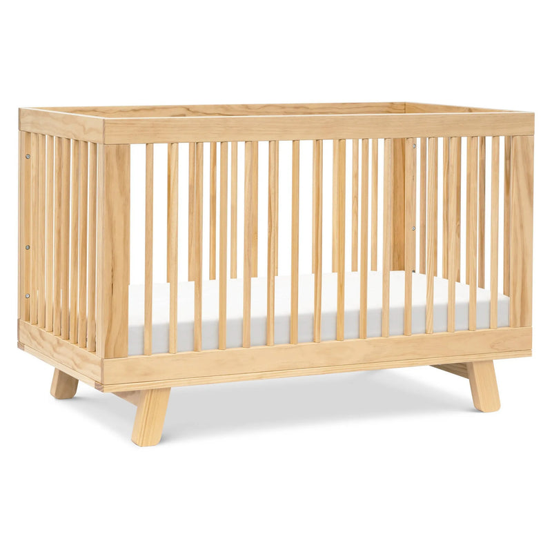 Hudson 3-in-1 Convertible Crib with Toddler Rail - Natural (See Description)