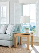 Newport Harbor Raffia Lamp Table