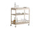 Malibu Anacapa Metal Bar Cart