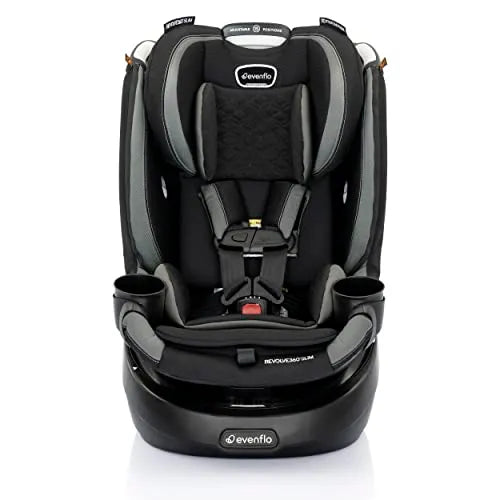 Revolve360 Slim 2-in-1 Rotational Car Seat - Salem Black