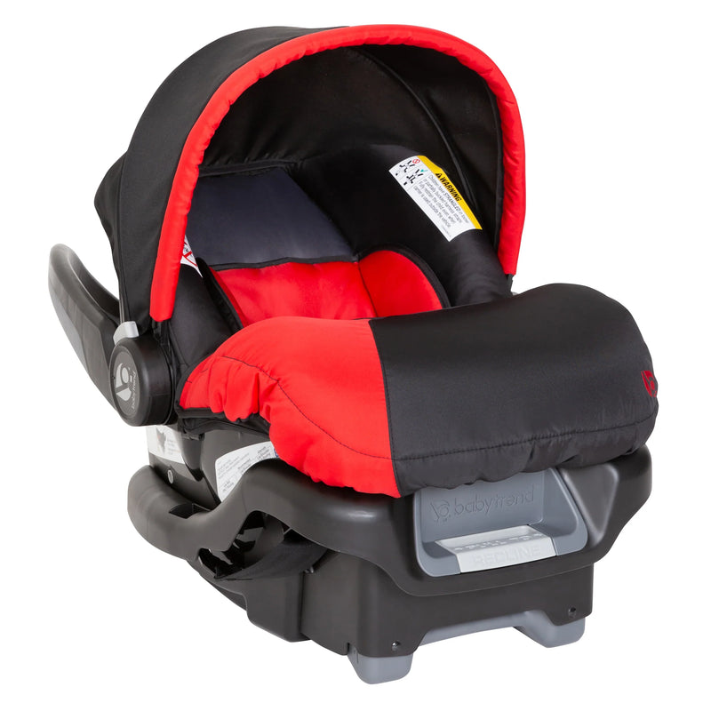 Ally Newborn Baby Infant Car Seat Travel System with Cover - Mars Red