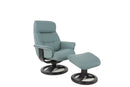 Anne R Recliner with Footstool - Fjords - AmericanHomeFurniture