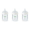 NUK Simply Natural with SafeTemp Clear Baby Bottles 5oz