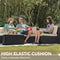 Maldev 7 Piece Outdoor Sectional Sofa Patio Furniture Set