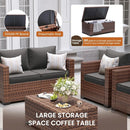 Leonor 6 Piece Patio Furniture Set