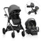 Evenflo Pivot Xpand Travel System with LiteMax - Sabino Gray