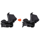 Passport Cargo Travel System with EZ Lift 35 Car Seat - Black Bamboo