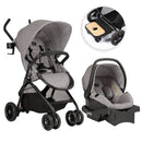 Sibby Travel System with Stroller & Car Seat - Mineral Gray