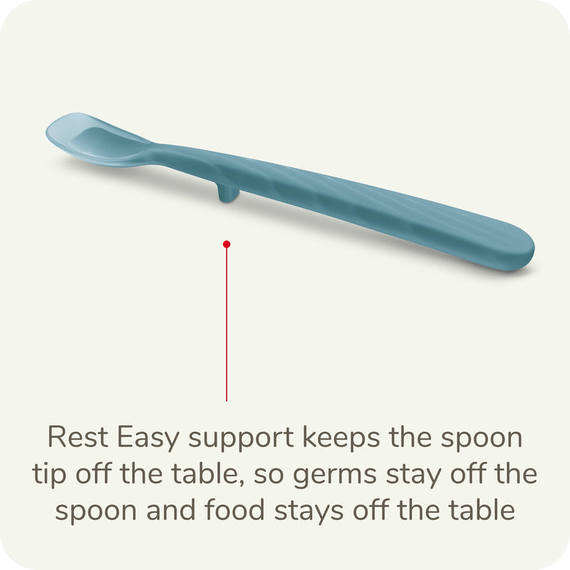 NUK Infant Rest Easy Soft Tip Baby Feeding Spoons 5 Pack