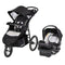 Expedition DLX Jogger Travel System with EZ-Lift Plus Infant Car Seat - Madrid Tan