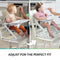 Portable Folding Booster High Chair - White