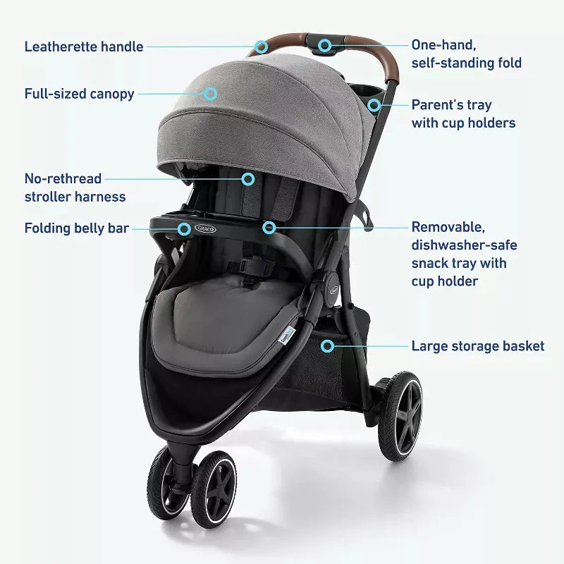 Outpace Baby Stroller (See Description)