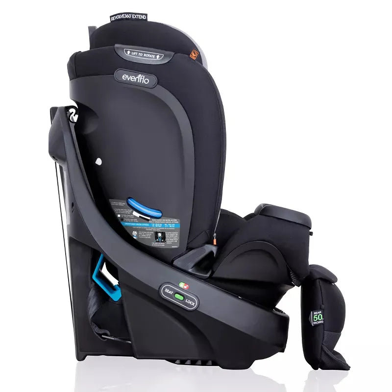 Revolve360 Extend All-in-One Rotational Car Seat - Reverse Grey (See Description)