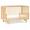 Hudson 3-in-1 Convertible Crib with Toddler Rail - Natural (See Description)