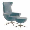 Baloo Chair with Footstool - Fjords - AmericanHomeFurniture