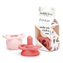 Doddle & Co® Pop & Go Pacifiers - Blush/Lilac