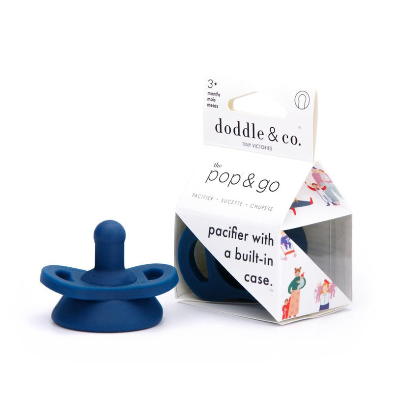 Doddle & Co® Pop & Go Pacifiers - Blush/Smash Cake