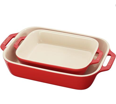 Staub Ceramic Baking Dishes, set of 2